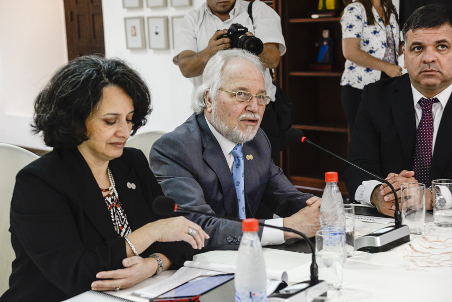 Presidente de la CIDH preside en Asunción reuniones de trabajo