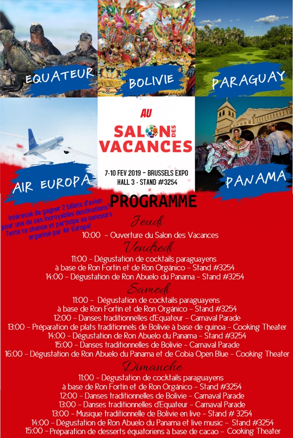 Por primera vez Paraguay participa en la expo turismo de Bélgica