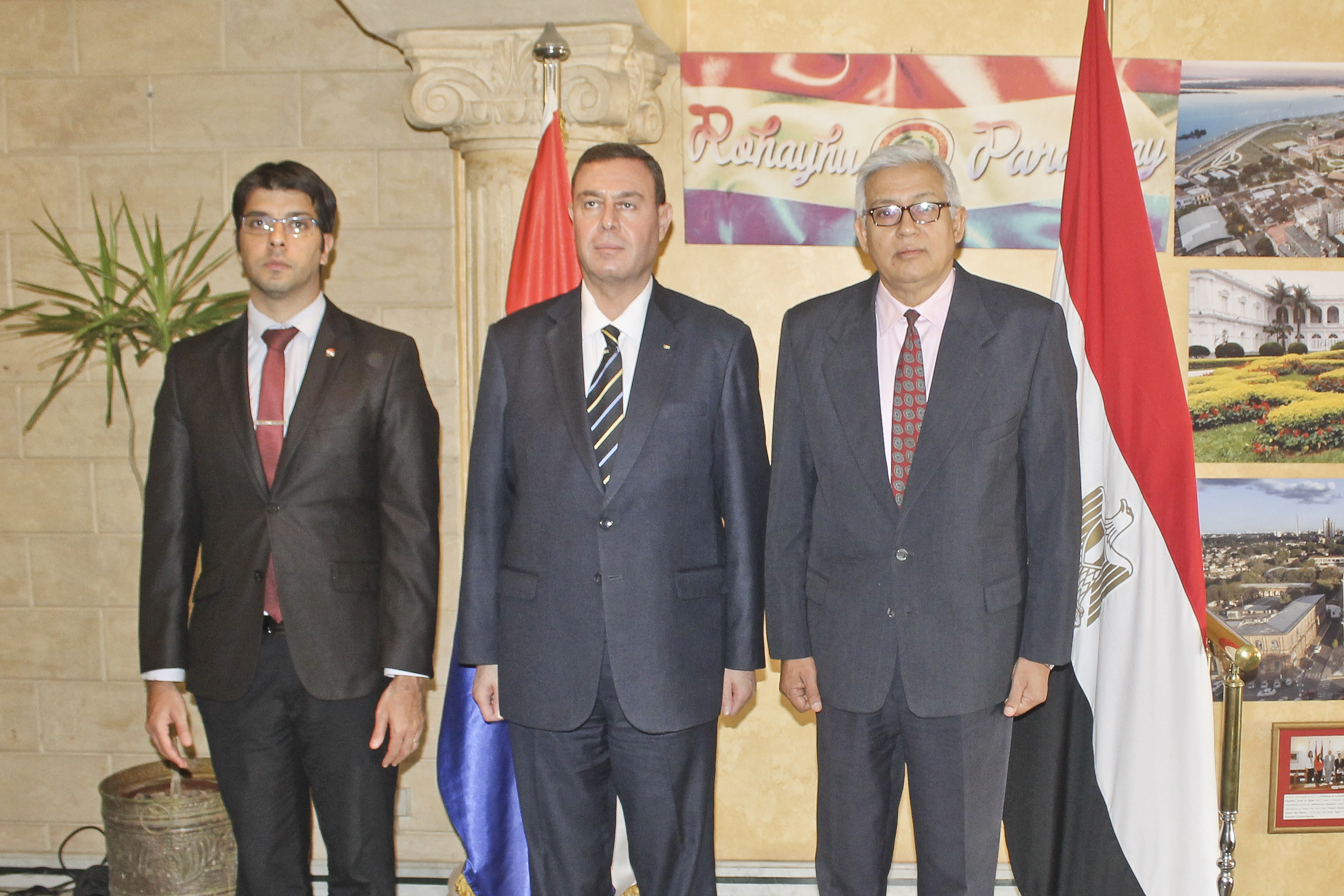 El Embajador del Paraguay en Egipto participó en encuentros y reuniones para fortalecer la relación bilateral
