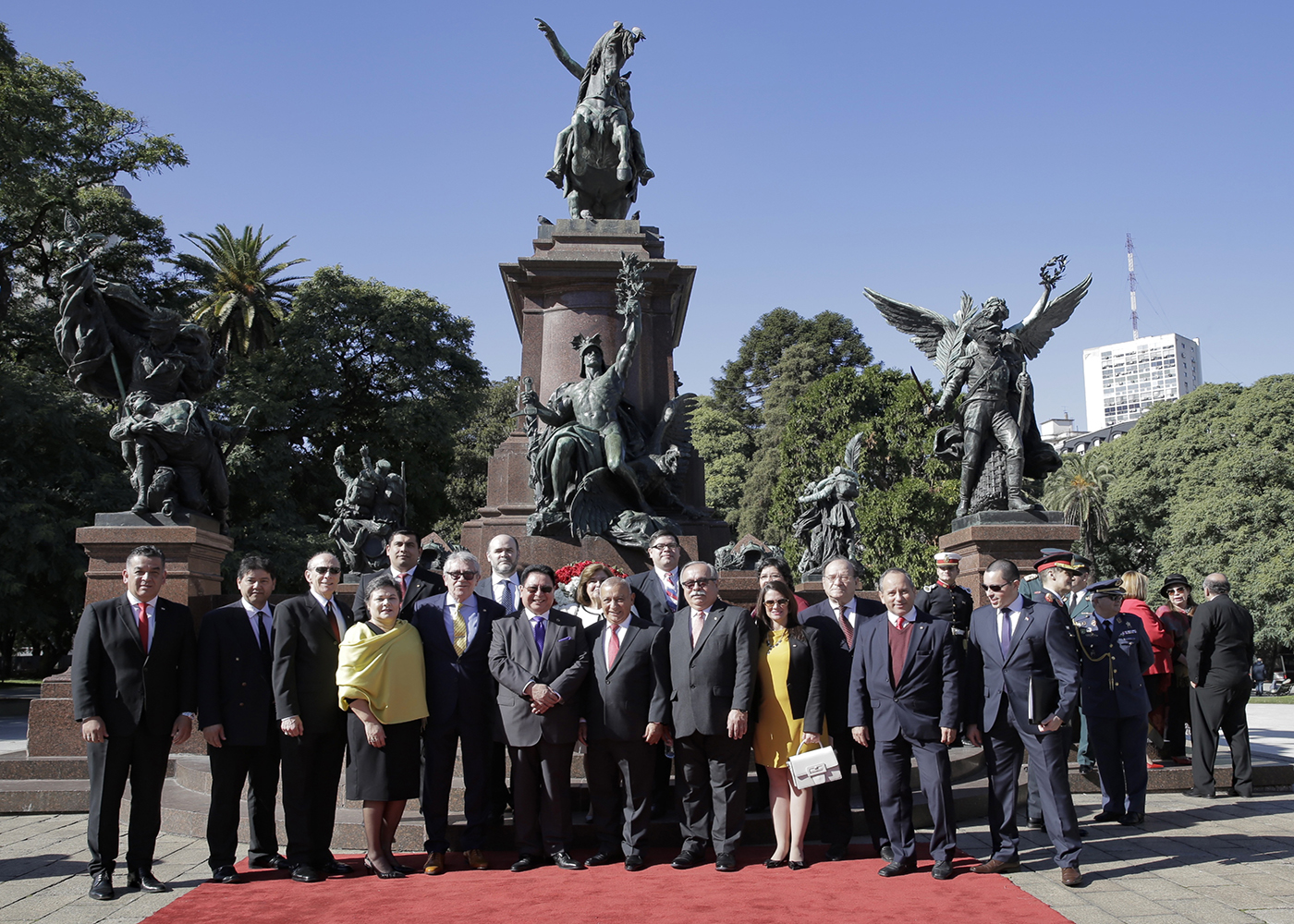 Embajada en Argentina celebró el aniversario de la emancipación