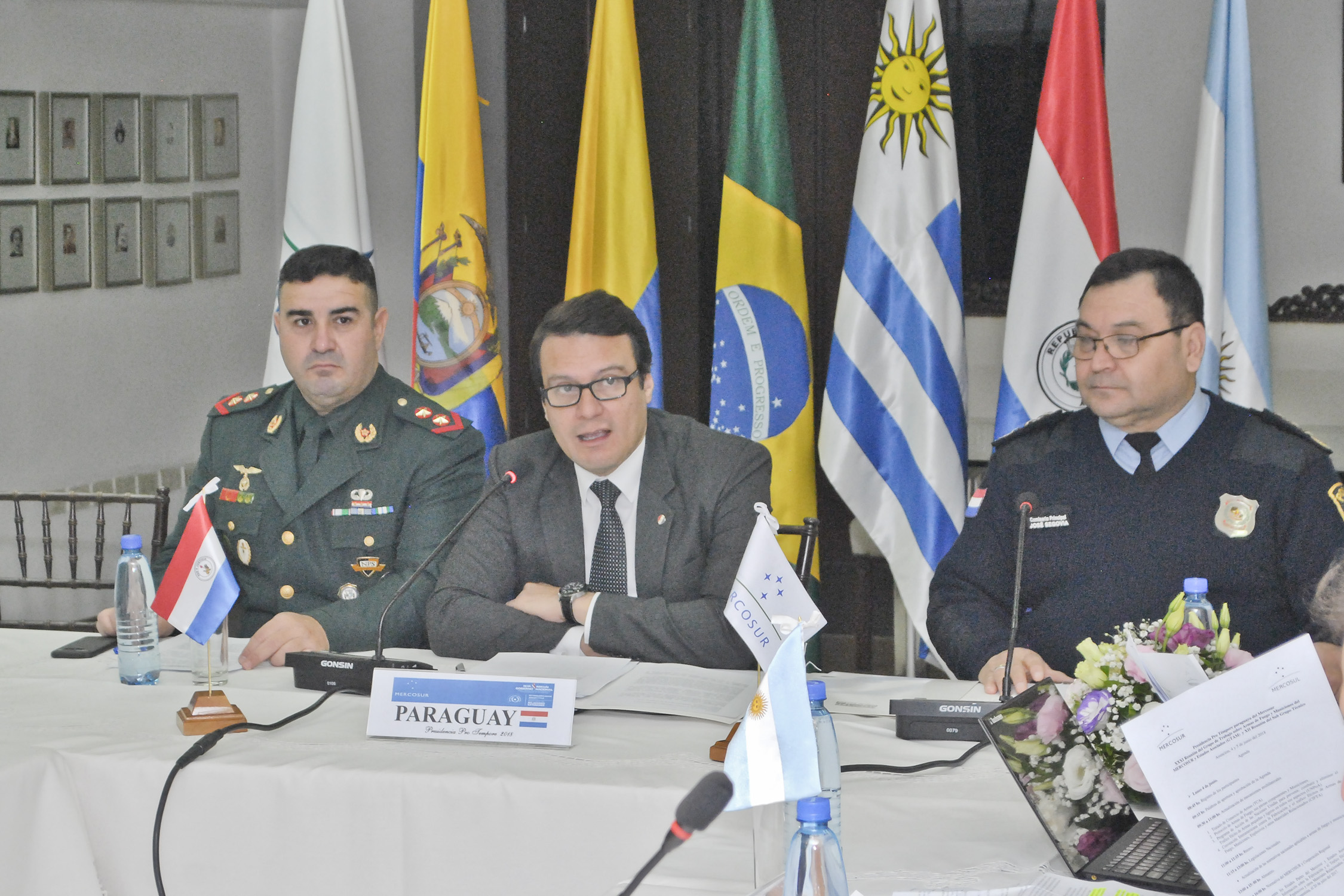 Paraguay ratifica compromiso de lucha contra el tráfico ilícito y desvío ilegal de armas a nivel multilateral y bilateral