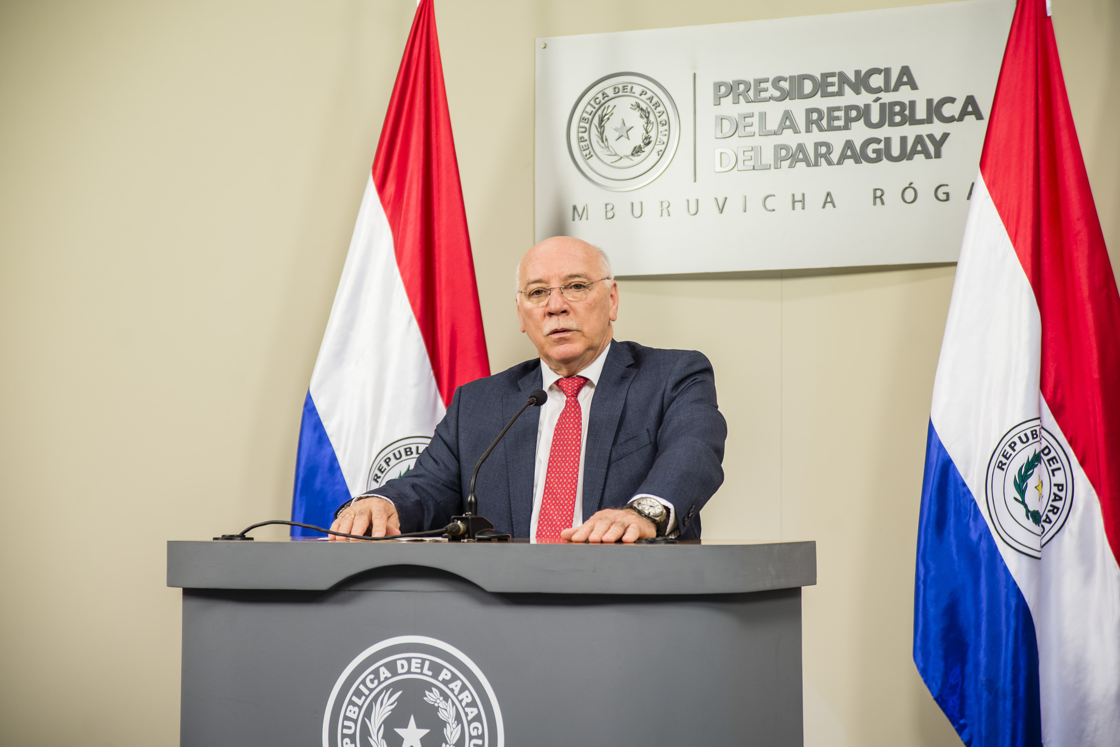 El Presidente Cartes recibió informe del Canciller Nacional de los preparativos en curso para la Cumbre del MERCOSUR que se realizará en nuestro país