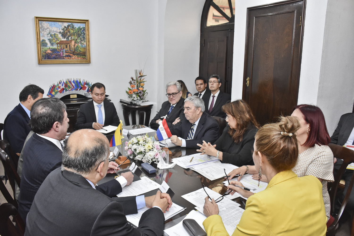 Paraguay y Colombia celebran la V Reunión de Consulta y Concertación Política