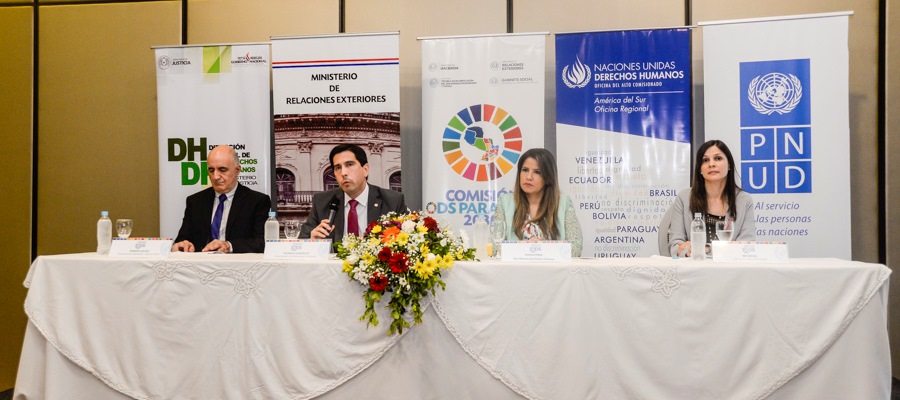 Discurso del Viceministro de Relaciones Exteriores, Embajador Federico González durante el Foro de Derechos Humanos y Desarrollo Sostenible (Agenda 2030) “Lanzamiento del Sistema de Monitoreo de Recomendaciones en Derechos Humanos y Objetivos del Desarrollo Sostenible