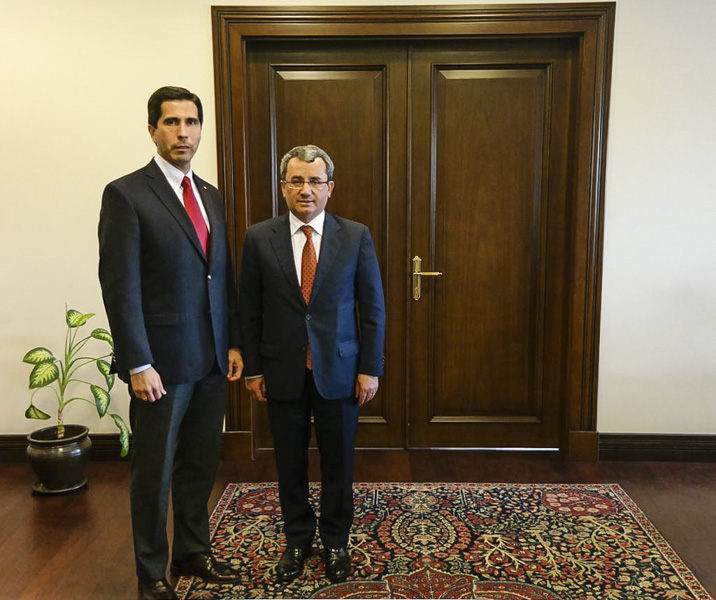 Viceministro Federico González realizó una Visita Oficial a Turquía donde participó de la Tercera Reunión de Consultas Políticas