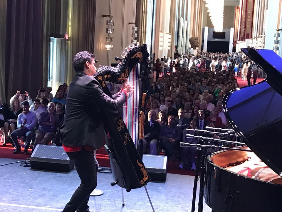 Embajada del Paraguay organizó y coordinó concierto del arpista Marcelo Rojas en Washington