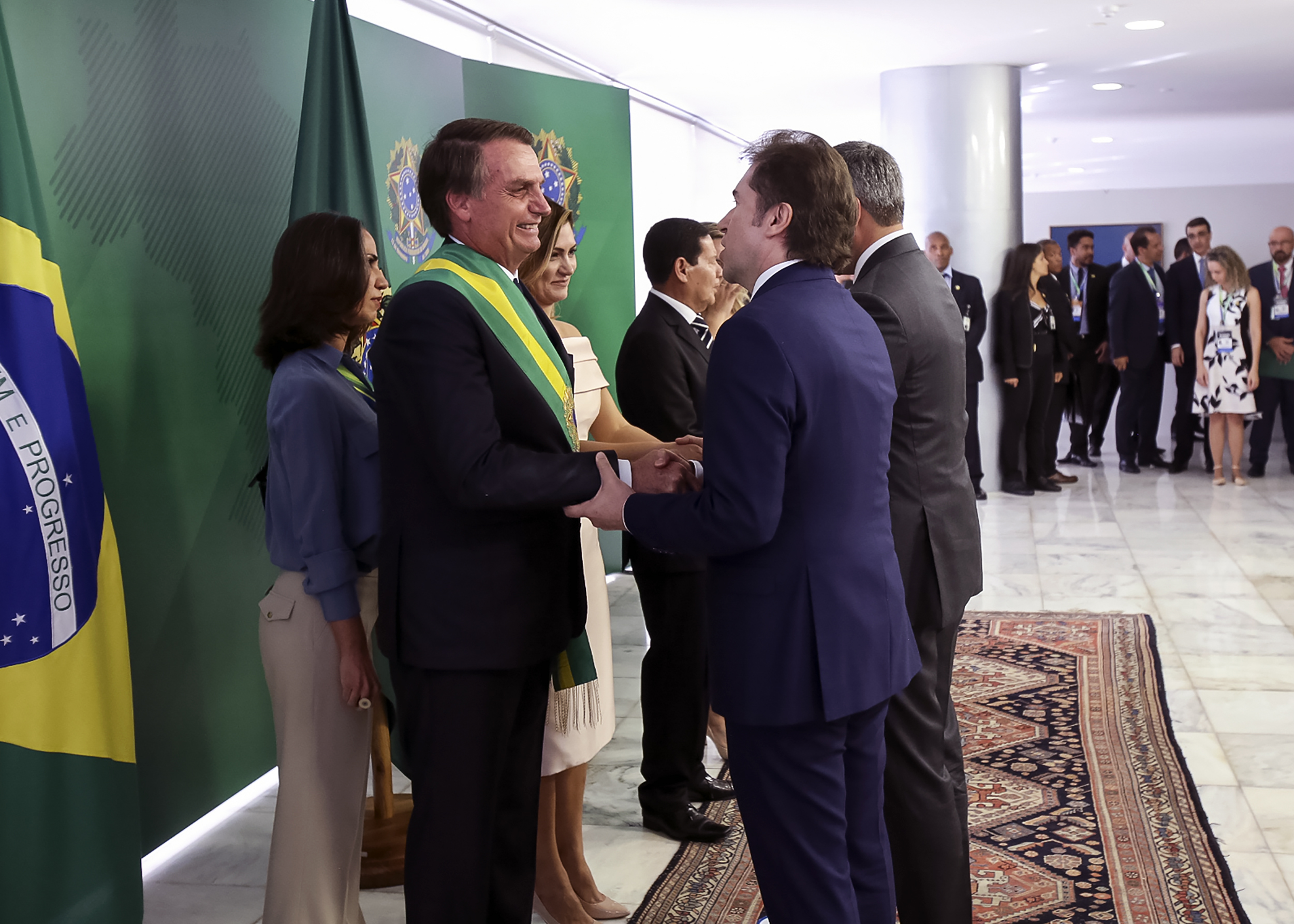 Presidente Mario Abdo Benítez participó de la ceremonia de investidura del Presidente Jair Bolsonaro