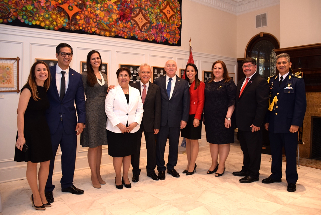 El Canciller Loizaga inauguró la nueva sede de la Embajada del Paraguay en Washington