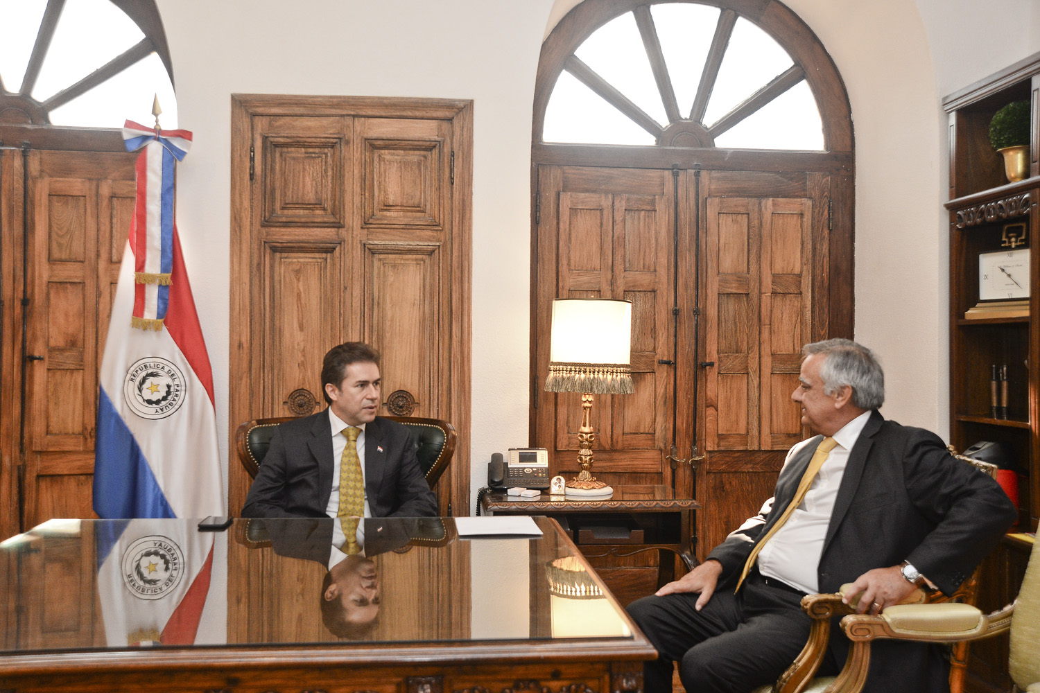 El Canciller y el embajador de Chile repasaron los temas de la agenda bilateral 