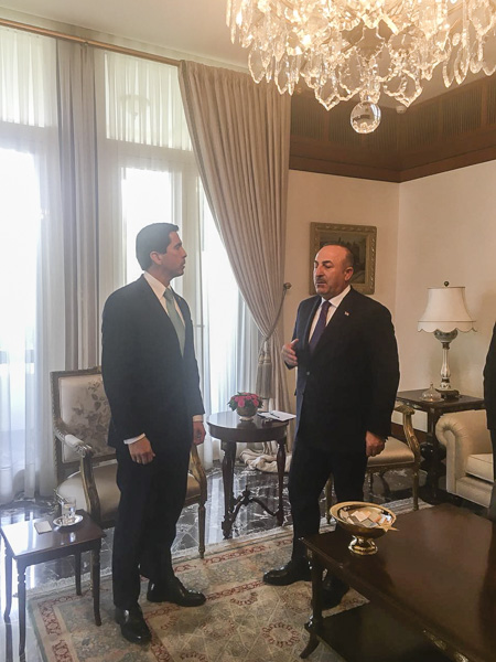 Viceministro Federico González realizó una Visita Oficial a Turquía donde participó de la Tercera Reunión de Consultas Políticas