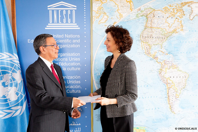 Embajador del Paraguay presenta cartas credenciales ante la UNESCO