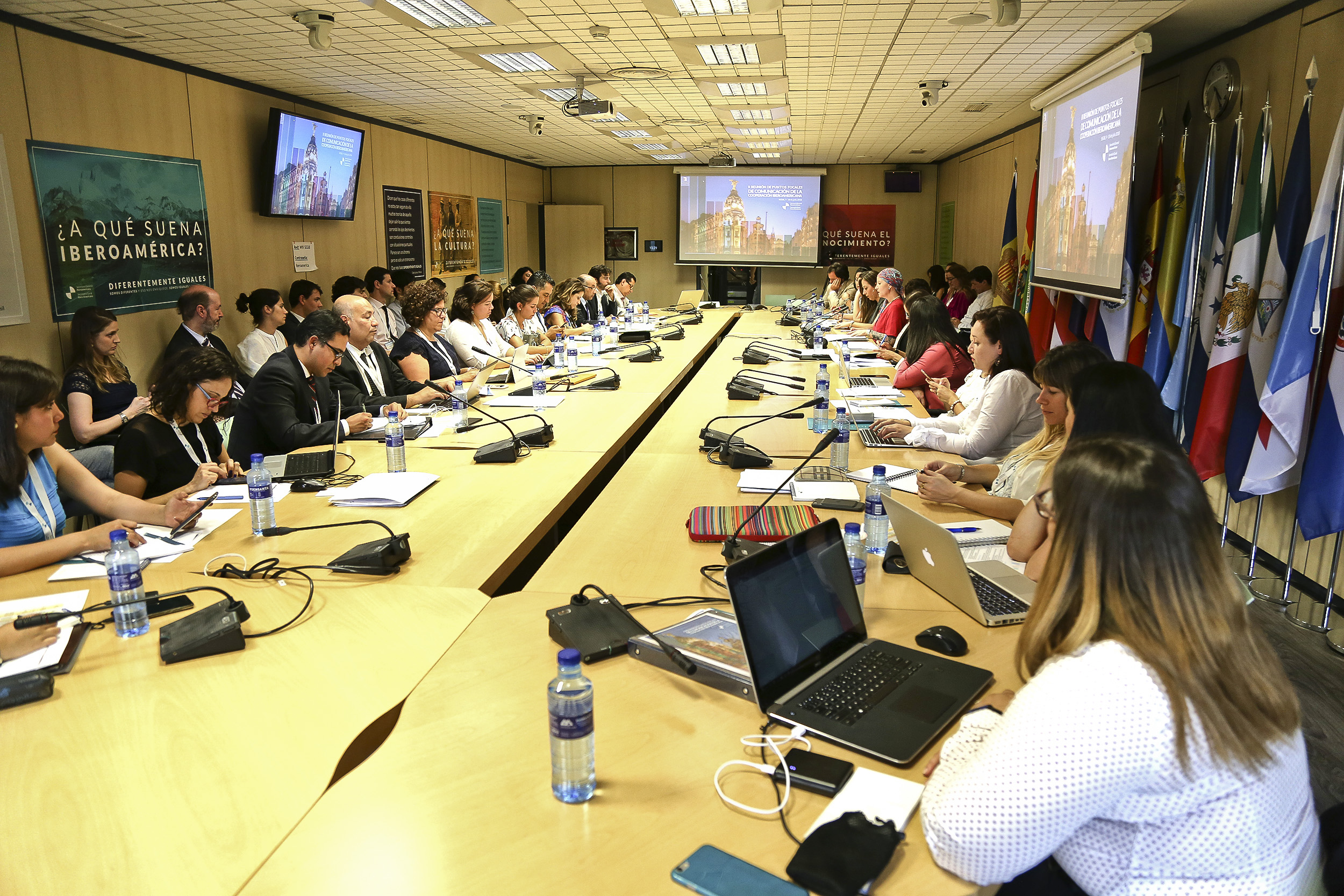 Puntos Focales de Comunicación de la Cooperación Iberoamericana evaluaron plan de visibilidad y analizaron aspectos de la próxima Campaña de la SEGIB