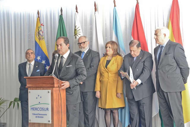 Conmemoran el XIV aniversario del Tribunal Permanente de Revisión del Mercosur