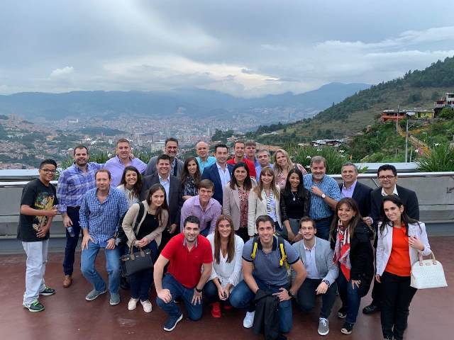 Delegación paraguaya realizó una visita a la ciudad de Medellín para conocer las iniciativas de innovación y desarrollo social generadas por la Ruta N