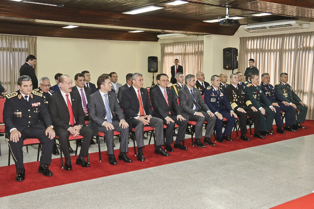 El Gobierno paraguayo  recibió de Taiwán una donación de equipos para combatir el crimen organizado