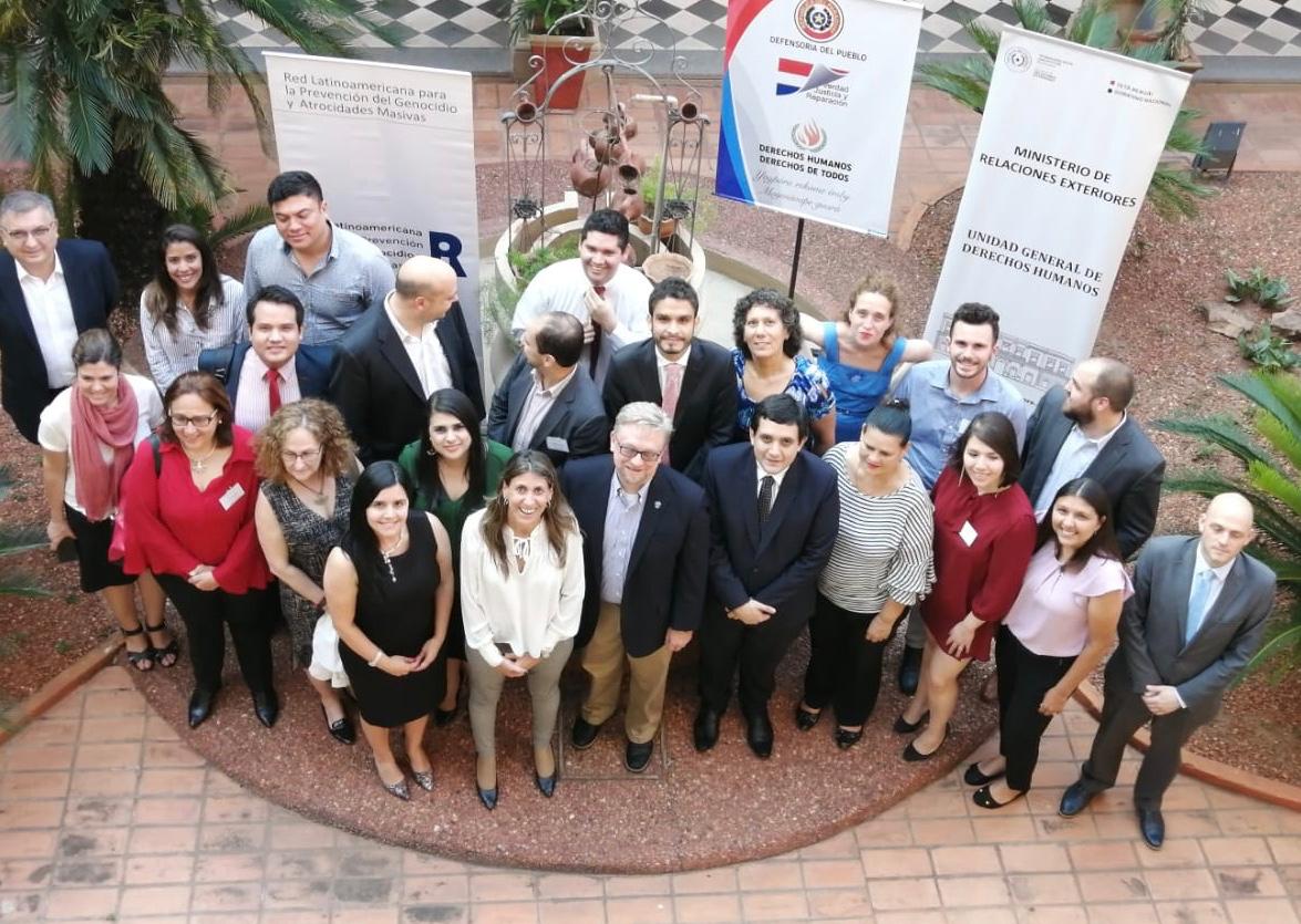 Se realizó en Asunción la “X Reunión de Puntos Focales de la Red Latinoamericana  para la prevención del genocidio y atrocidades masivas”