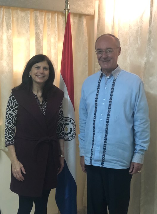 Embajador Cano Radil recibió a la Encargada de Negocios de la Embajada de los EE.UU en Cuba