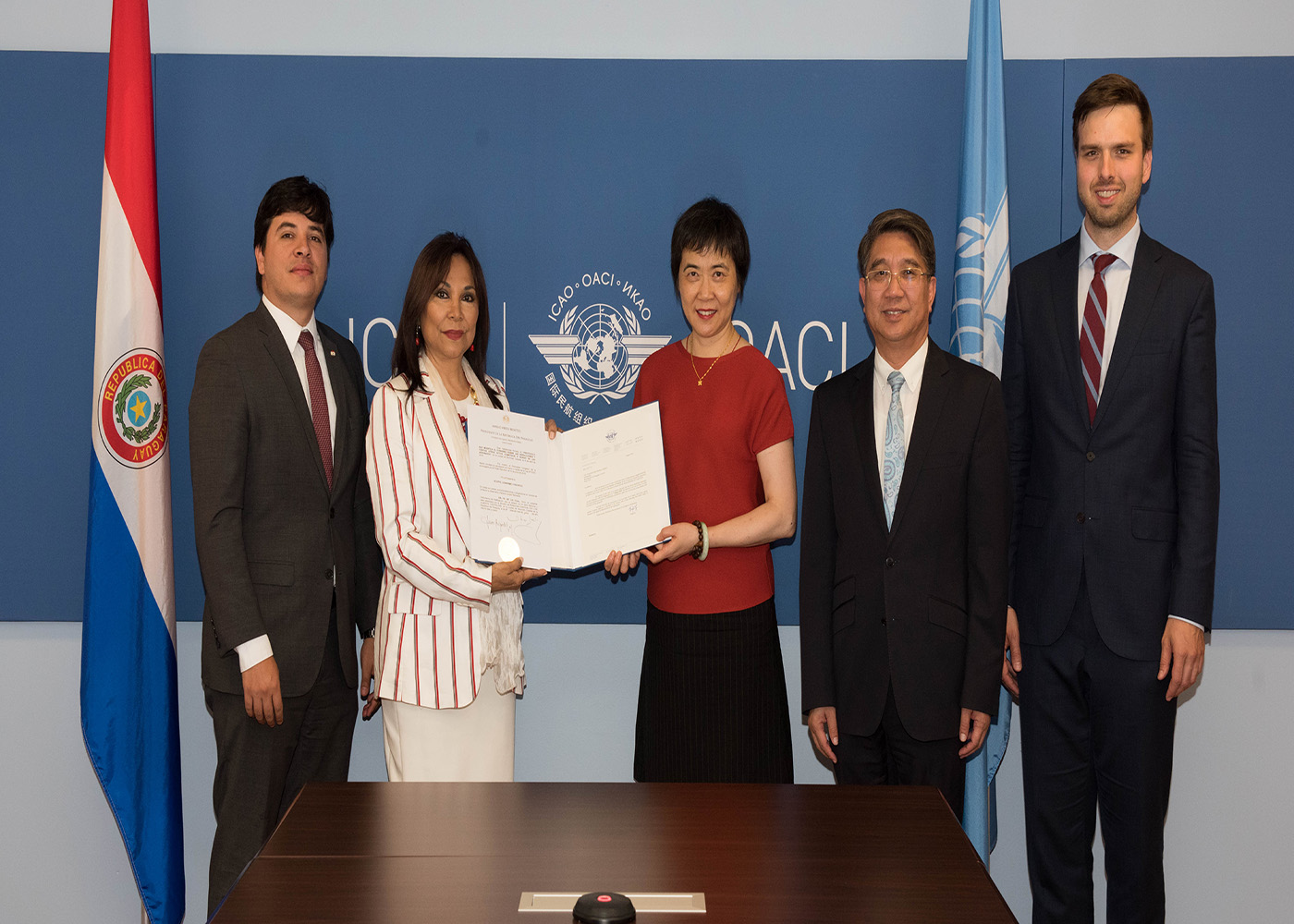 Paraguay deposita Instrumento de Ratificación ante Organización de Aviación Civil Internacional