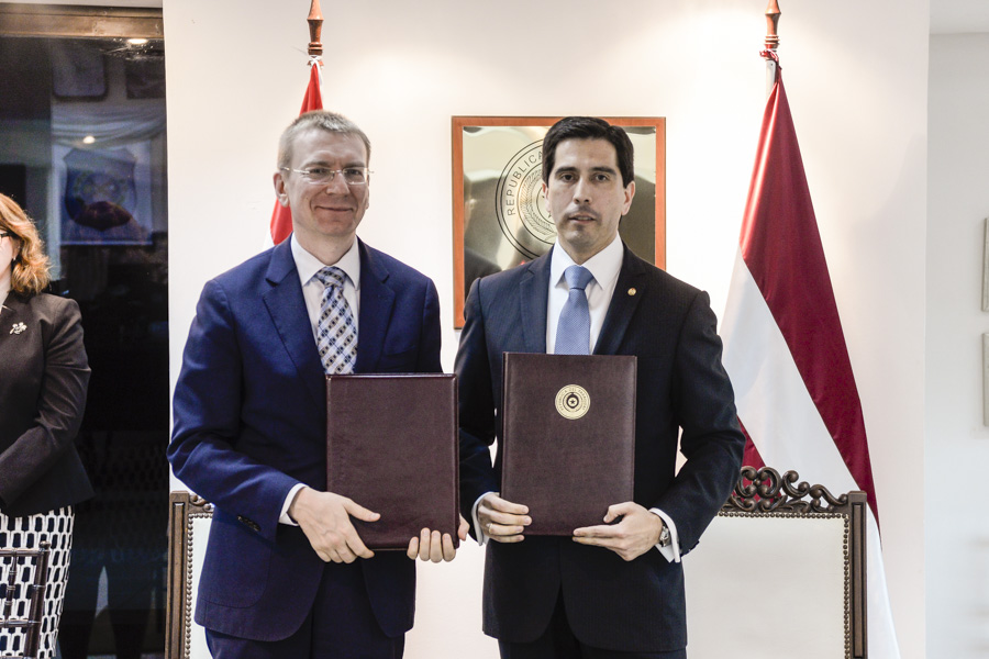 Paraguay y Letonia firmaron Memorándum de Entendimiento sobre Consultas Políticas