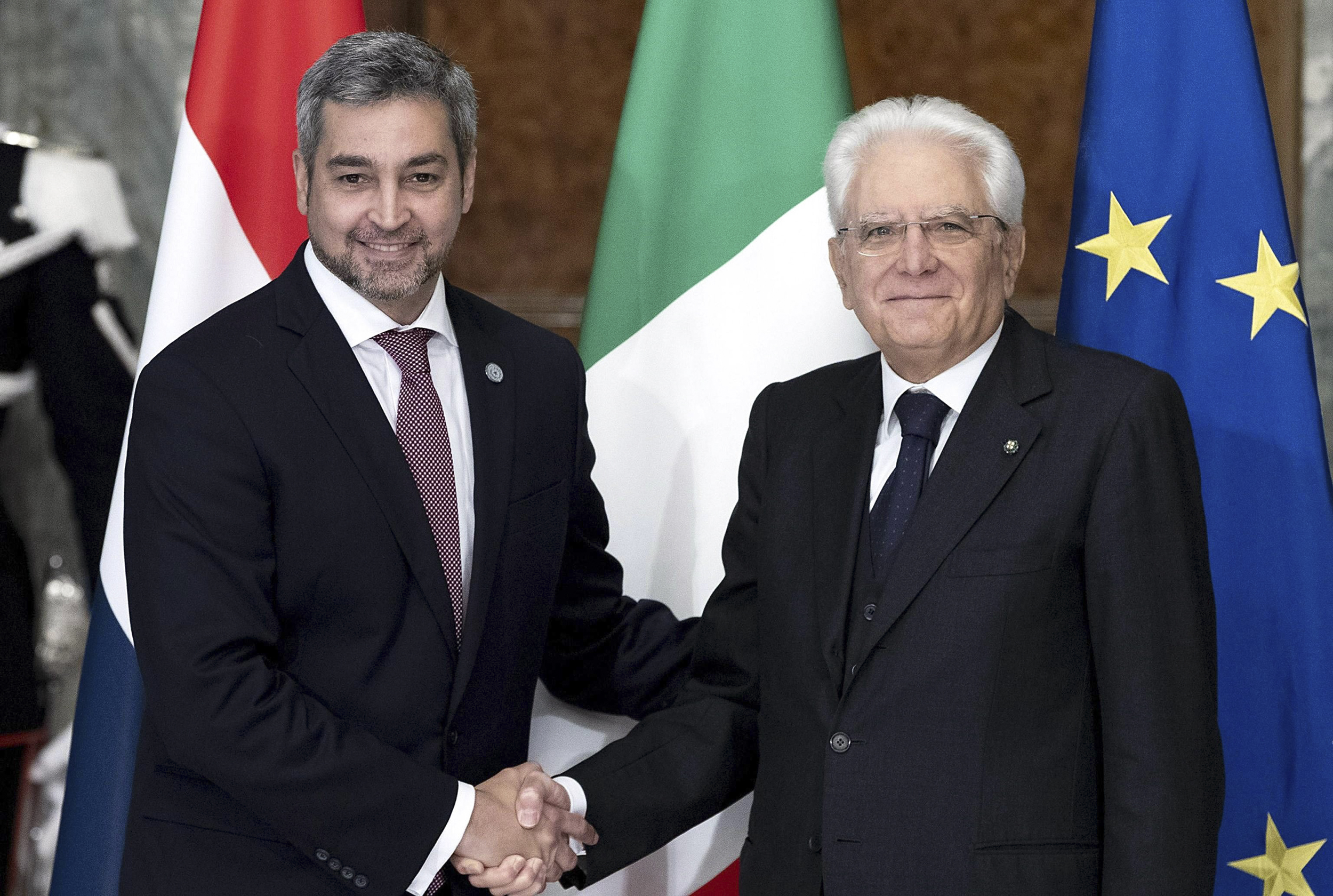 El Jefe de Estado invitó al Presidente de Italia a visitar el Paraguay