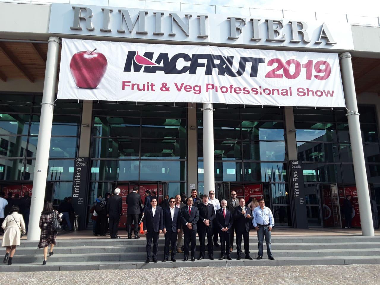 Paraguay presente en la feria MACFRUCT 2019 en la semana de la agricultura en Italia