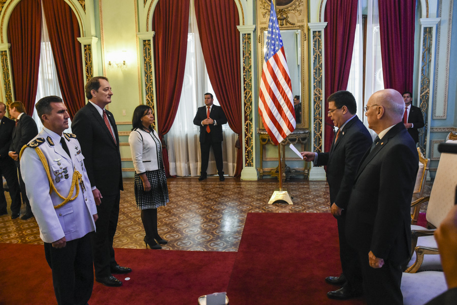 Embajador de los Estados Unidos de América presentó sus Cartas Credenciales al Presidente Cartes
