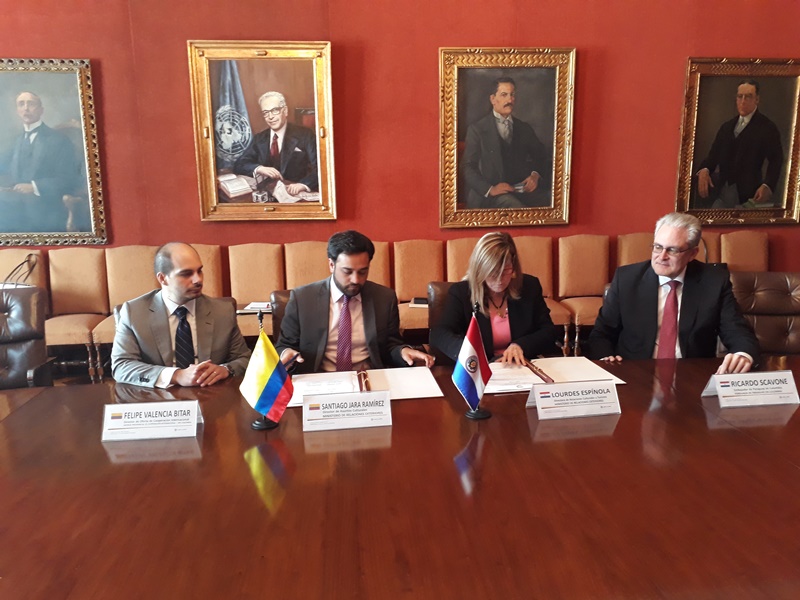 Se realizó la Reunión de la Comisión Mixta Cultural, Educativa, Deportiva y de Turismo entre Paraguay y Colombia