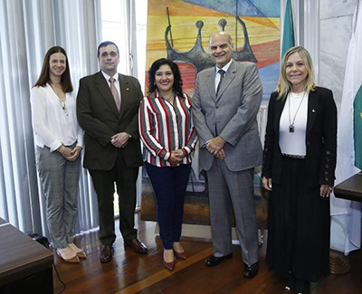Embajada paraguaya acompañó actividades relacionadas al vuelo inaugural Asunción-Brasilia de LATAM