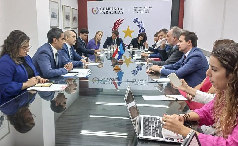 Consejeros comerciales de la Unión Europea visitan Paraguay