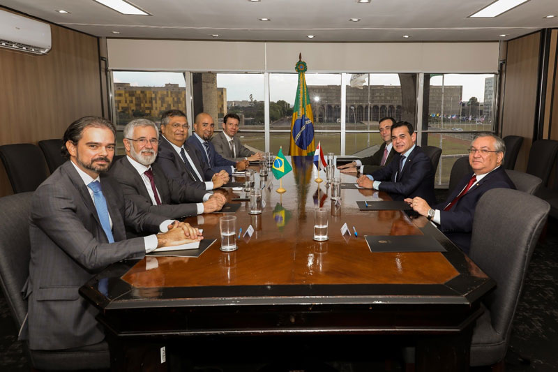 Paraguay y Brasil ampliarán cooperación en lucha contra el crimen trasnacional
