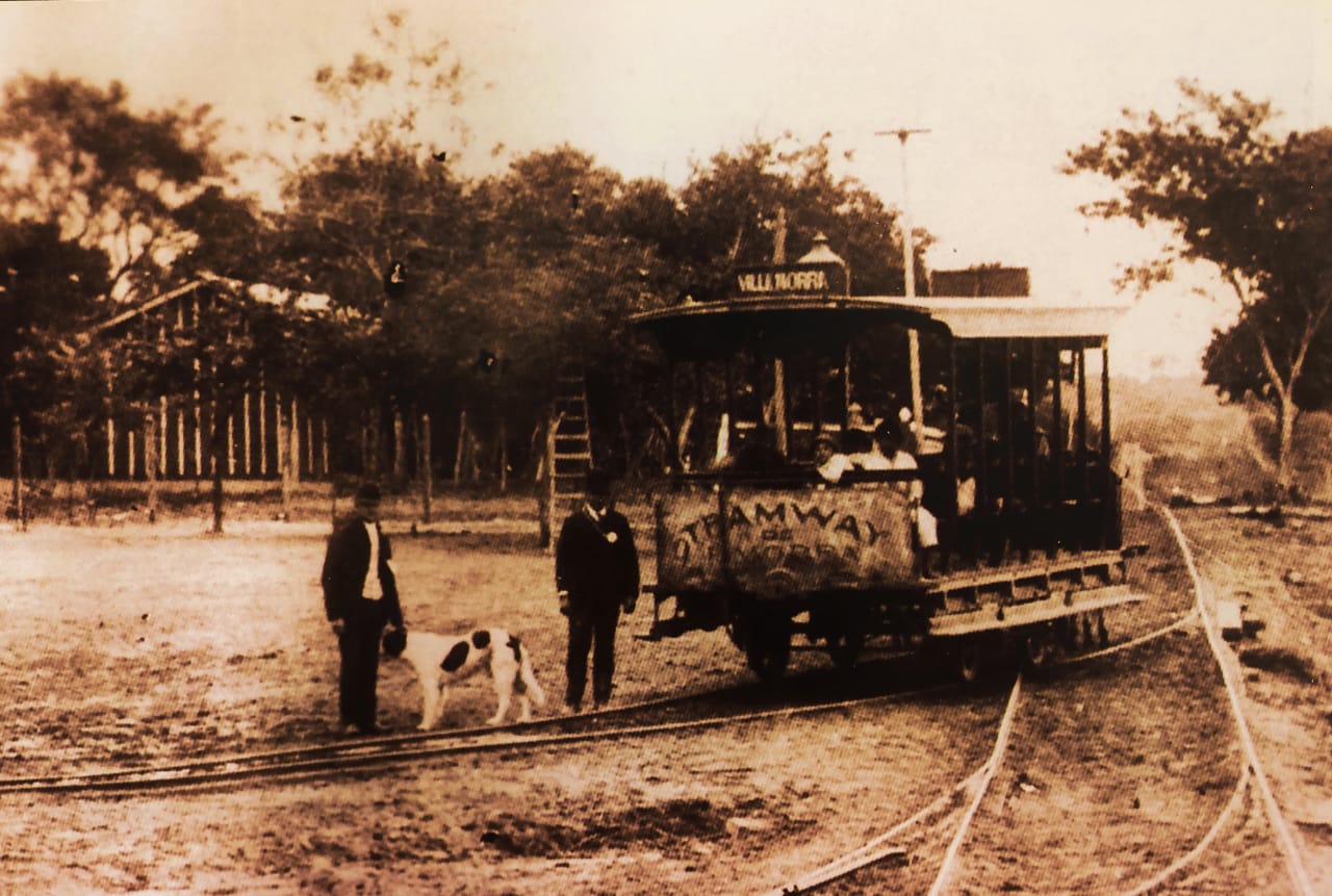 Tranvía de la compañía F. Morra