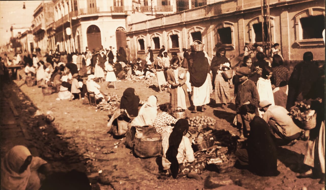 El Mercado Guazu, calle Independencia Nacional