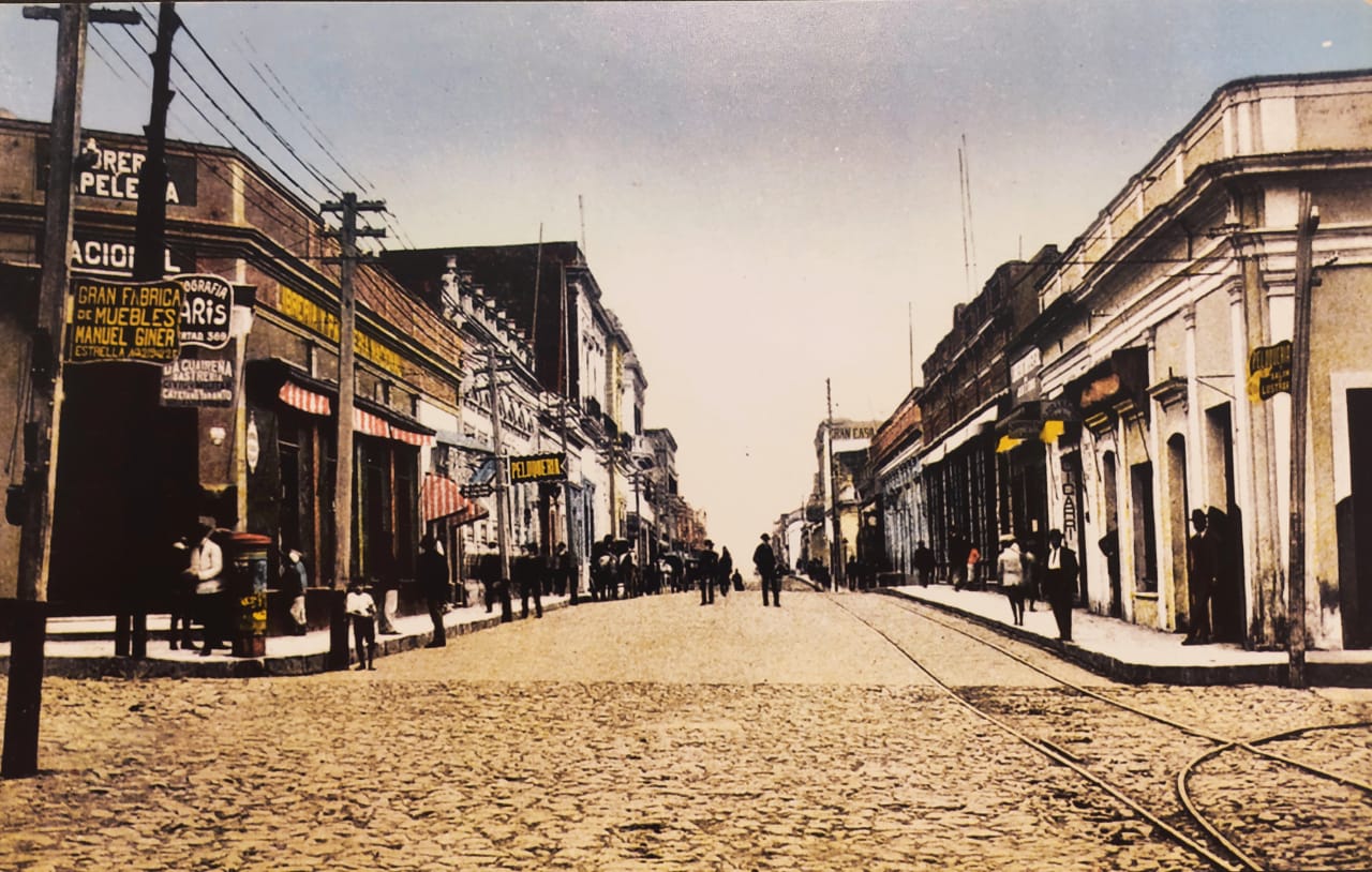 Empedrado de la calle Palma