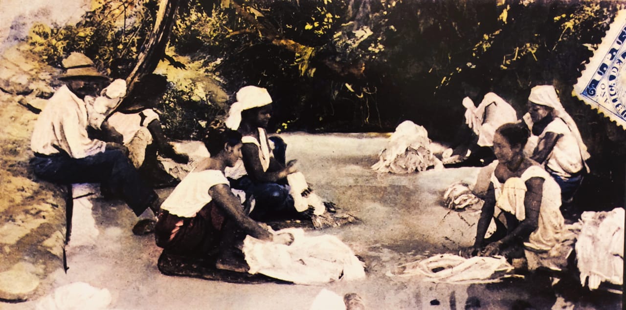 Lavanderas en el Ycua Pacova (Cerro Corá y Estados Unidos)